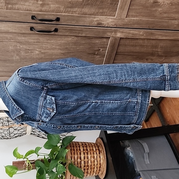 Blue Trucker Jean Jacket - Picture 3 of 8